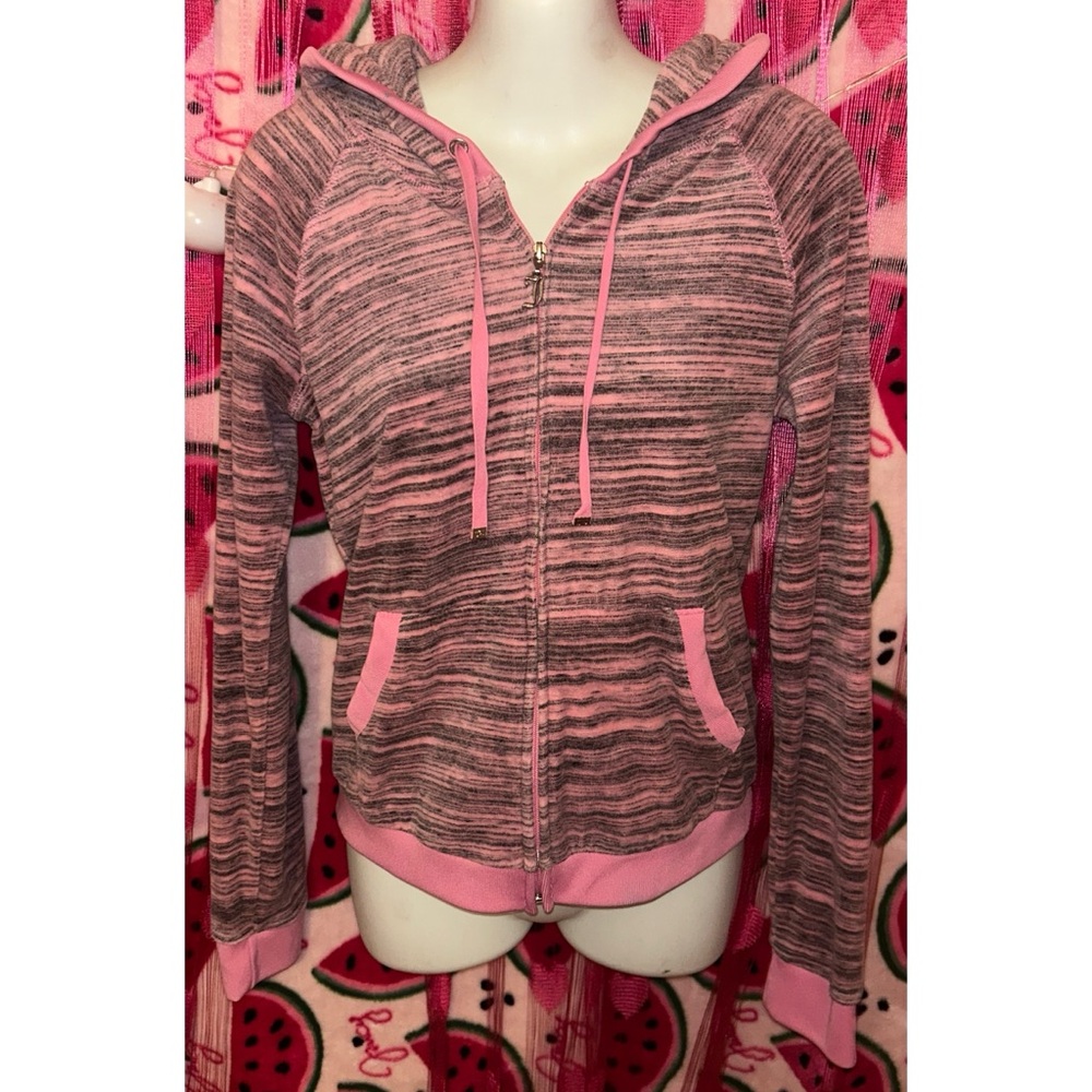 🩷 Juicy Couture Velour Zip-Up Hoodie